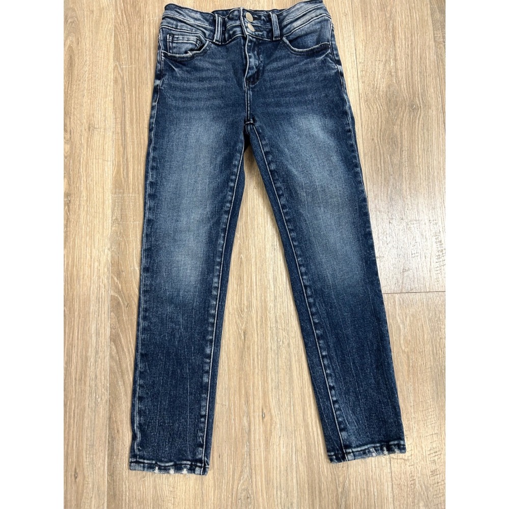 Gap Kids Boys Straight Leg Jeans Size 12 Slim Blue Denim Adjustable Waist NEW - Picture 7 of 7